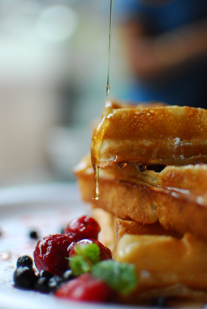 Pancake With Maple Syrup