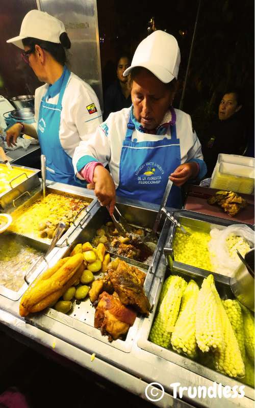 Ecuador street food